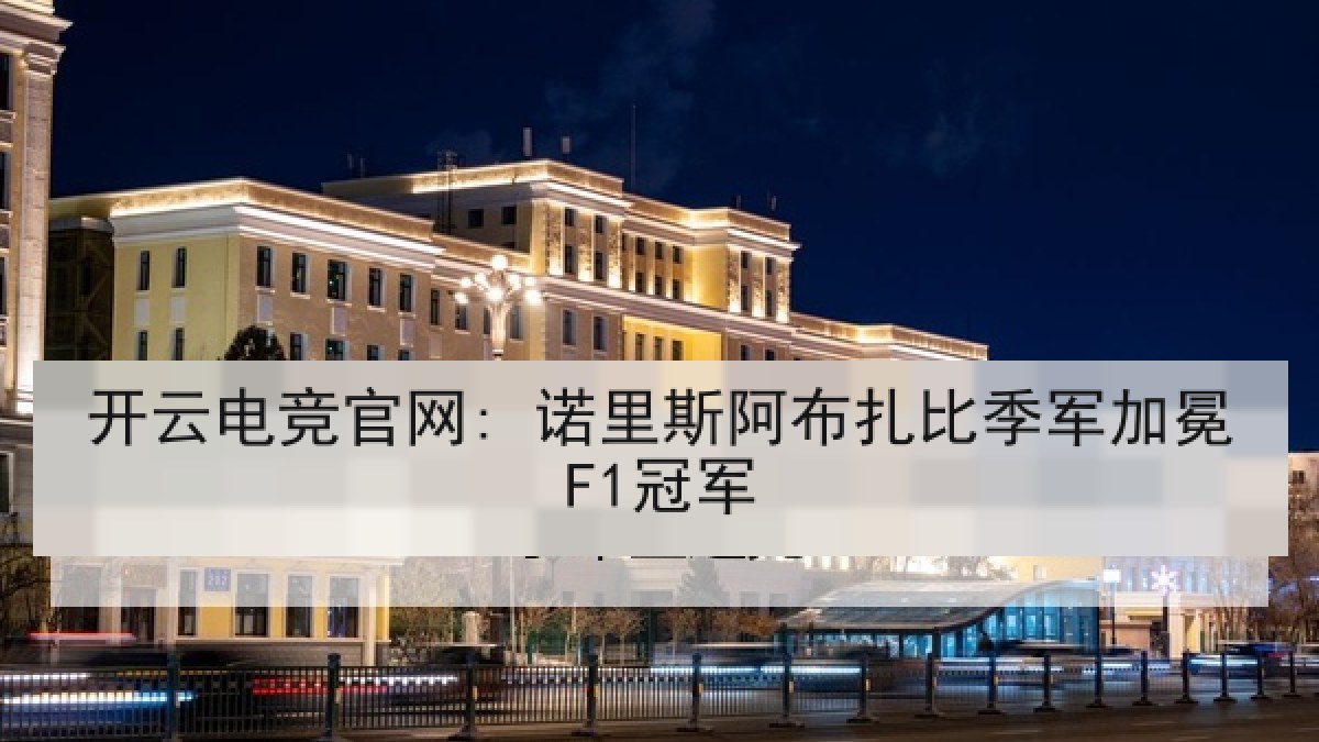 开云电竞官网: 诺里斯阿布扎比季军加冕F1冠军